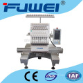 FUWEI Single head embroidery machine price cap and t-shirt one head embroidery machine one head